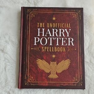Harry Potter Spellbook with Gold Accents